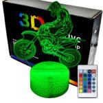 Lampka Motocykl cross 3D LAMP LED