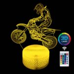 Lampka Motocykl cross 3D LAMP LED - obrazek 4