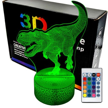 Lampka Dinosaur 3D LAMP LED