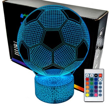 Lampka Piłka nożna 3D LAMP LED