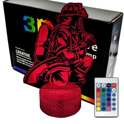 Strażak Straż pożarna lampka